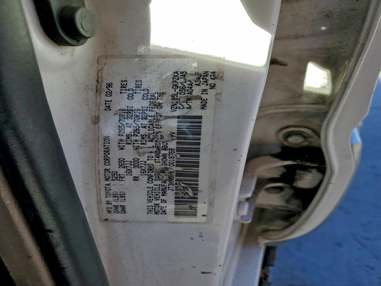 1996 TOYOTA 4Runner