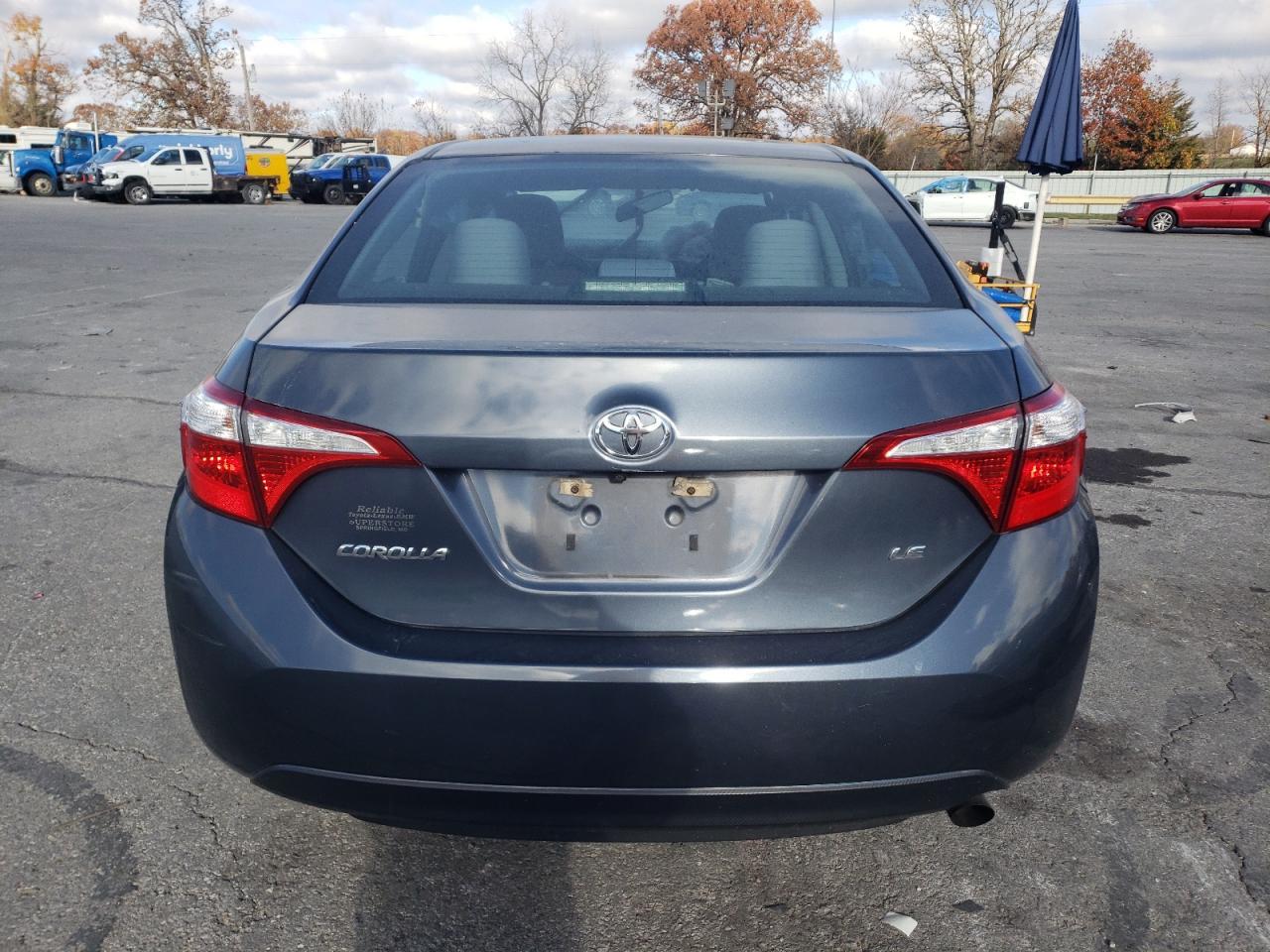2016 TOYOTA COROLLA