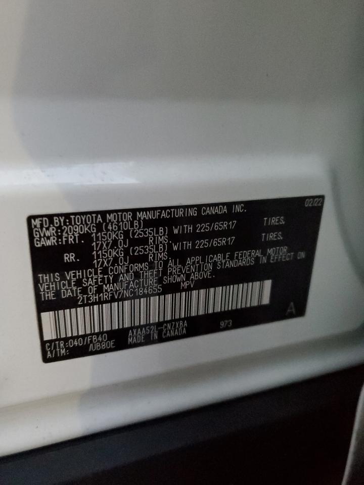2022 TOYOTA RAV4