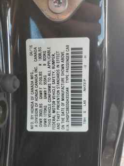 2016 HONDA CIVIC