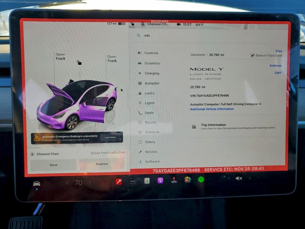 2023 TESLA MODEL Y