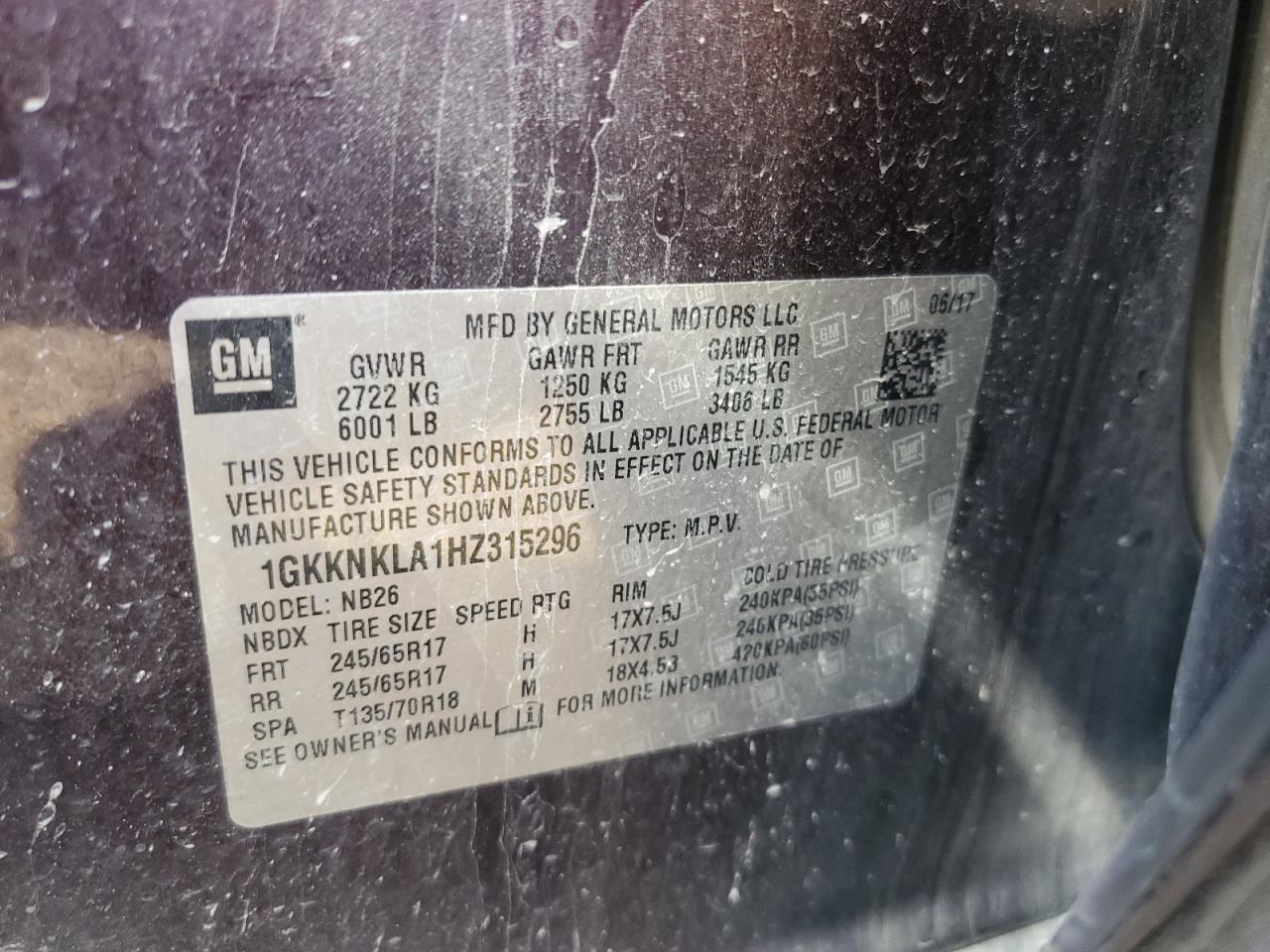 2017 GMC ACADIA