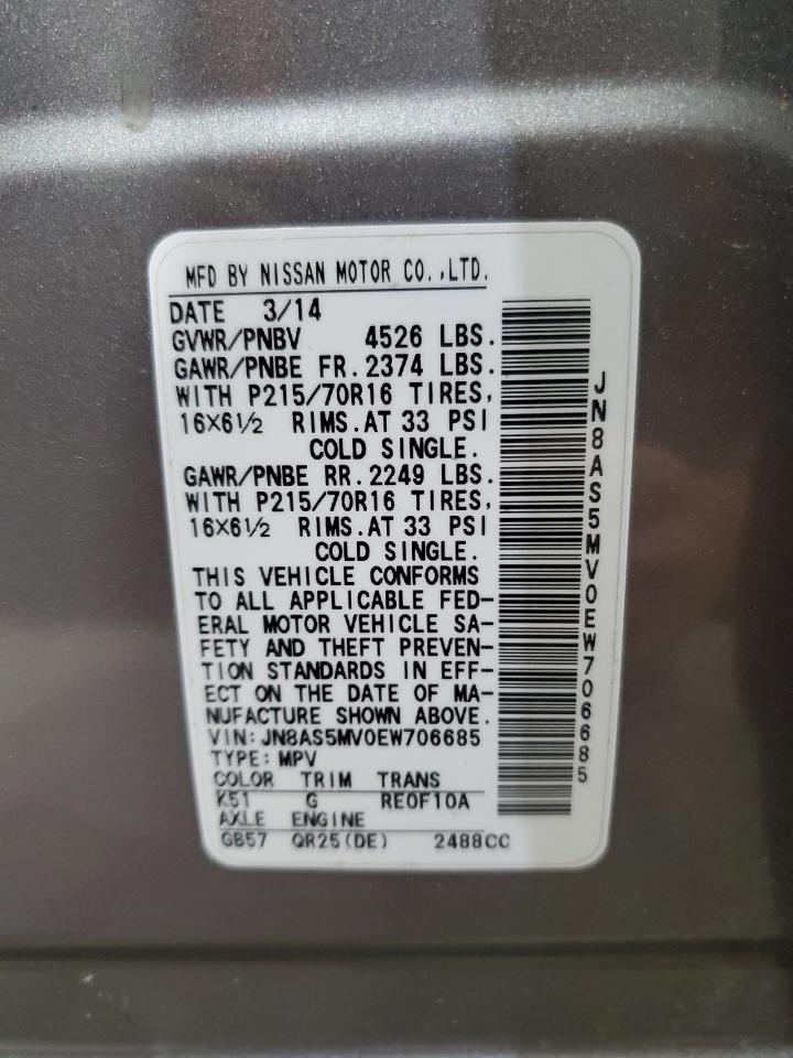 2014 NISSAN ROGUE