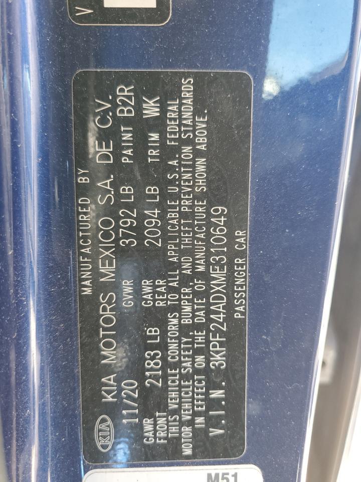 2021 KIA FORTE