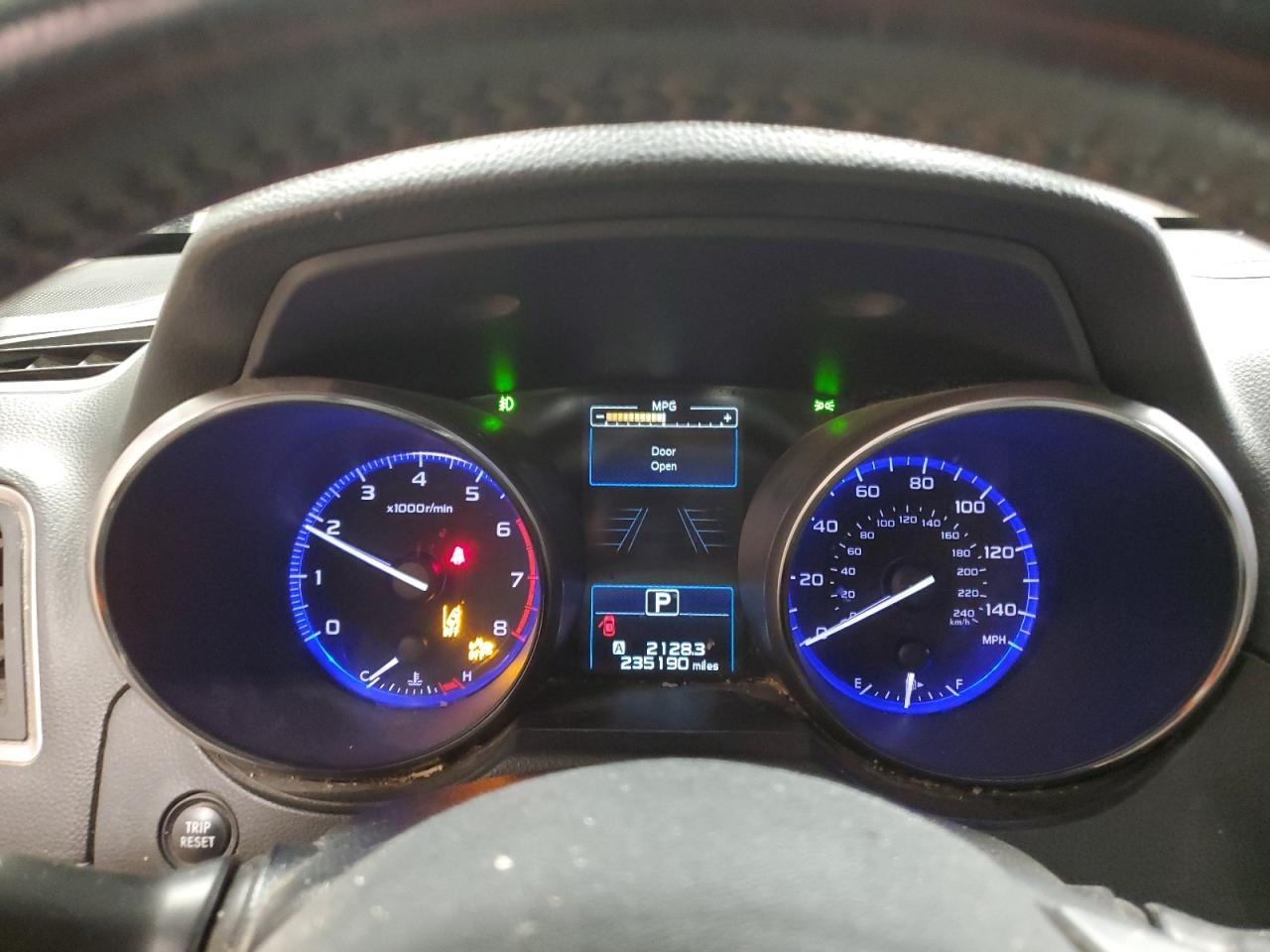 2019 SUBARU Outback