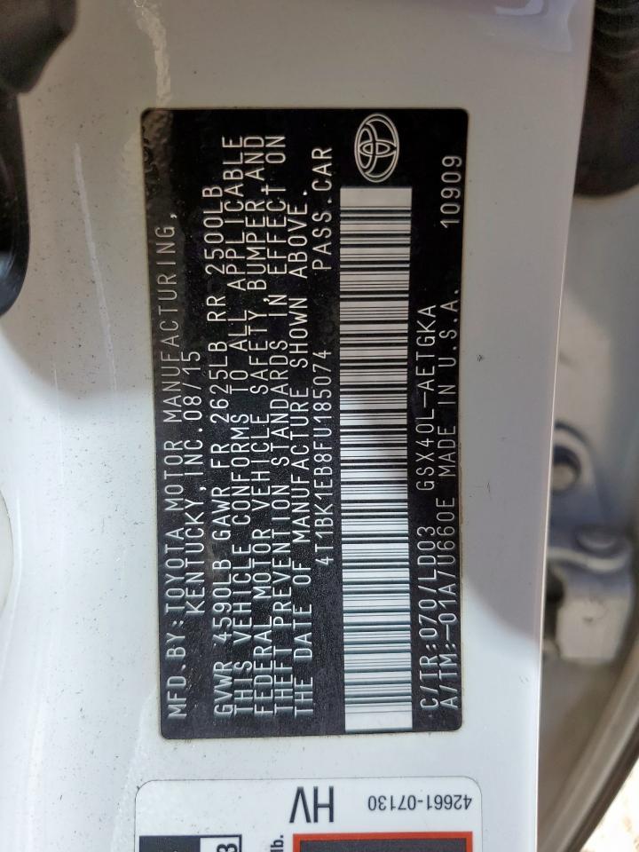 2015 TOYOTA Avalon