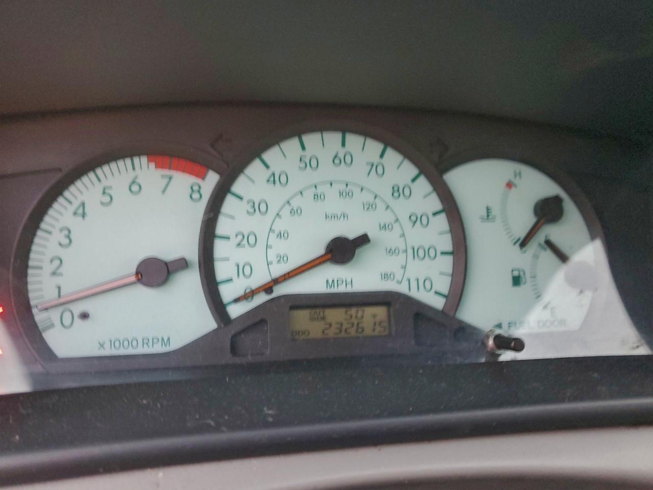 2003 TOYOTA COROLLA