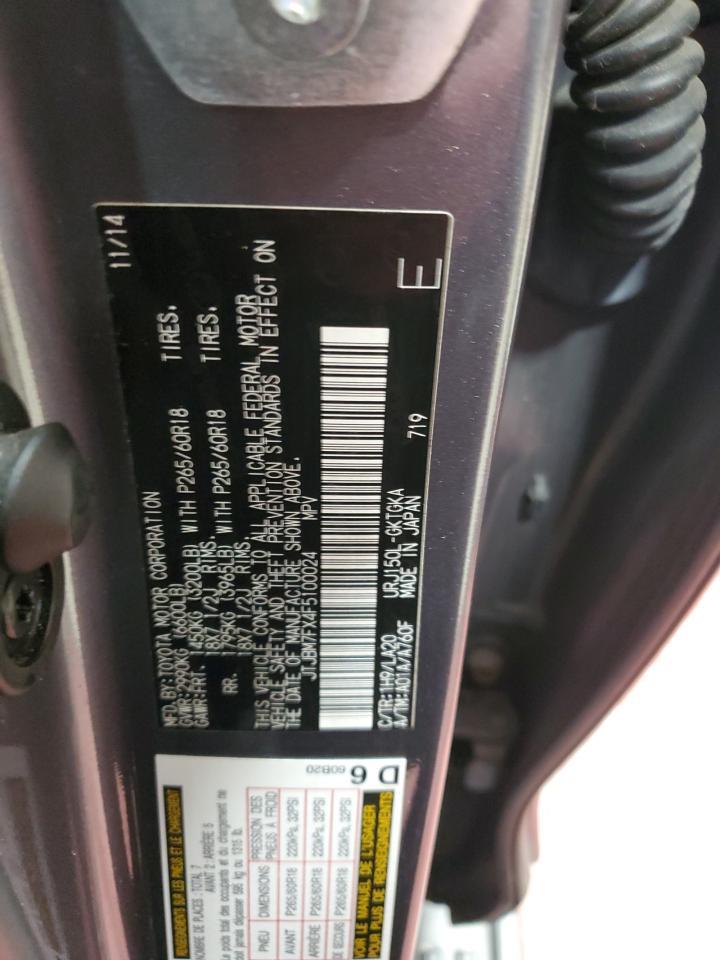 2015 LEXUS GX 460