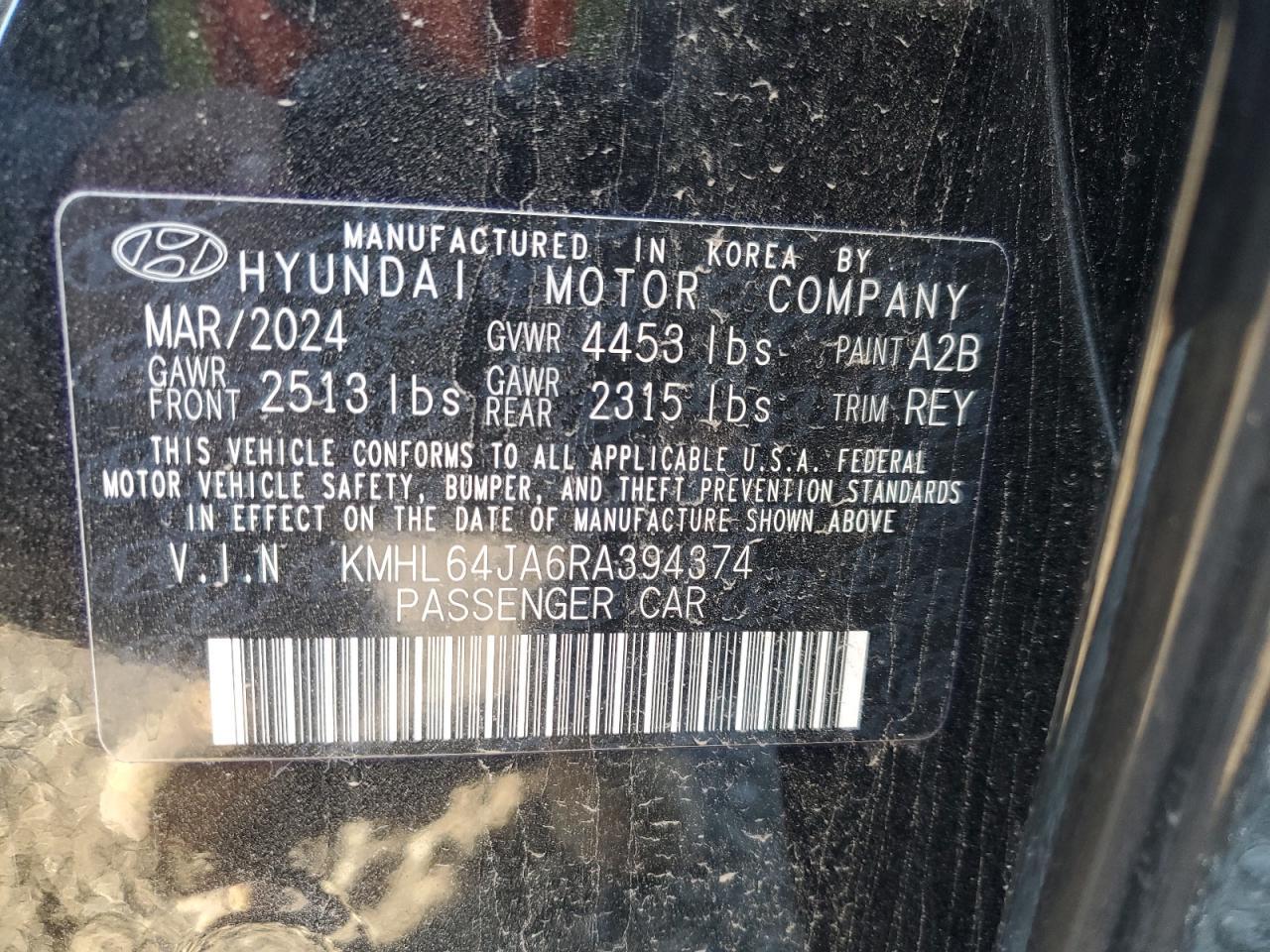 2024 HYUNDAI SONATA