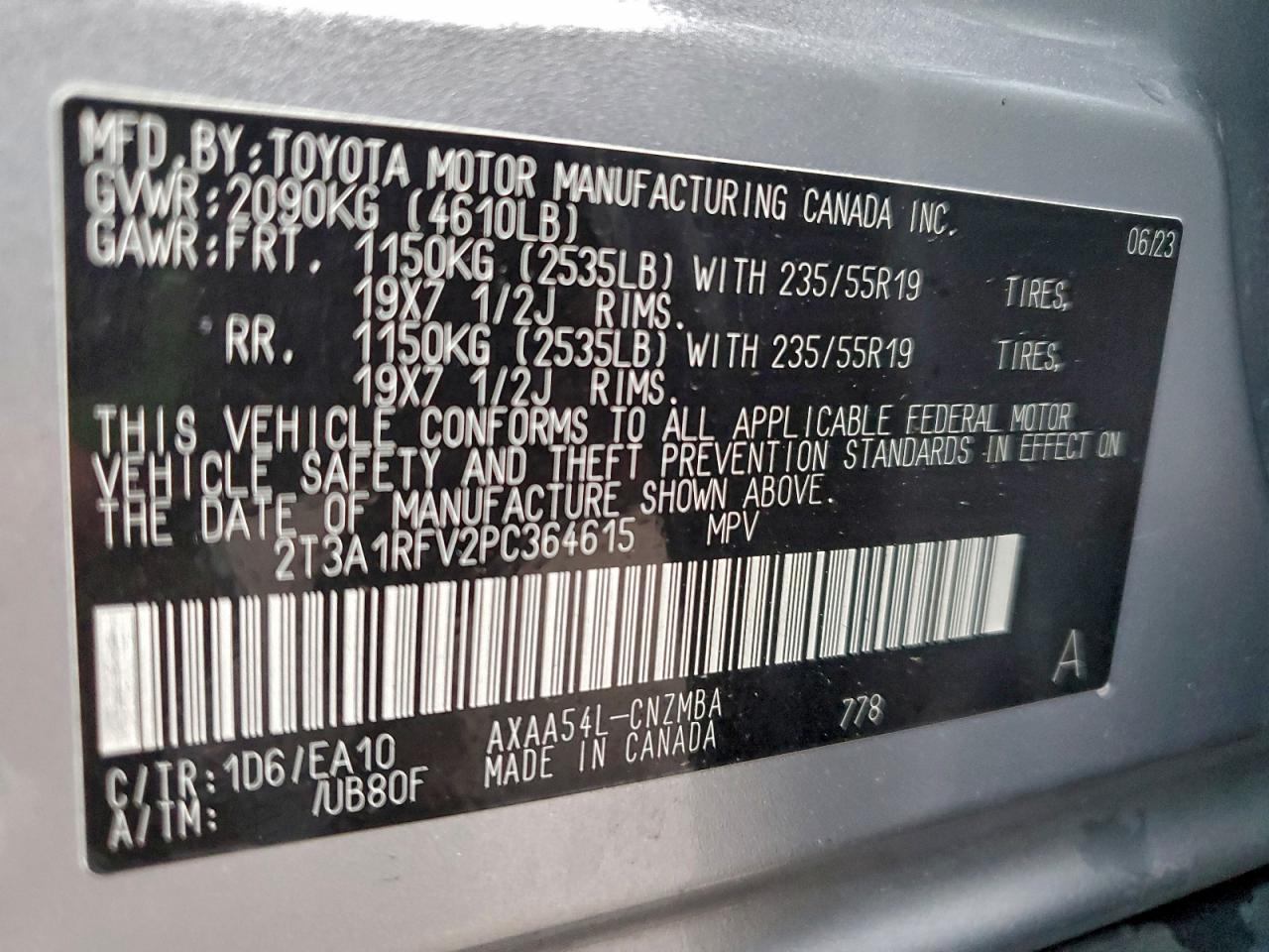 2023 TOYOTA RAV4