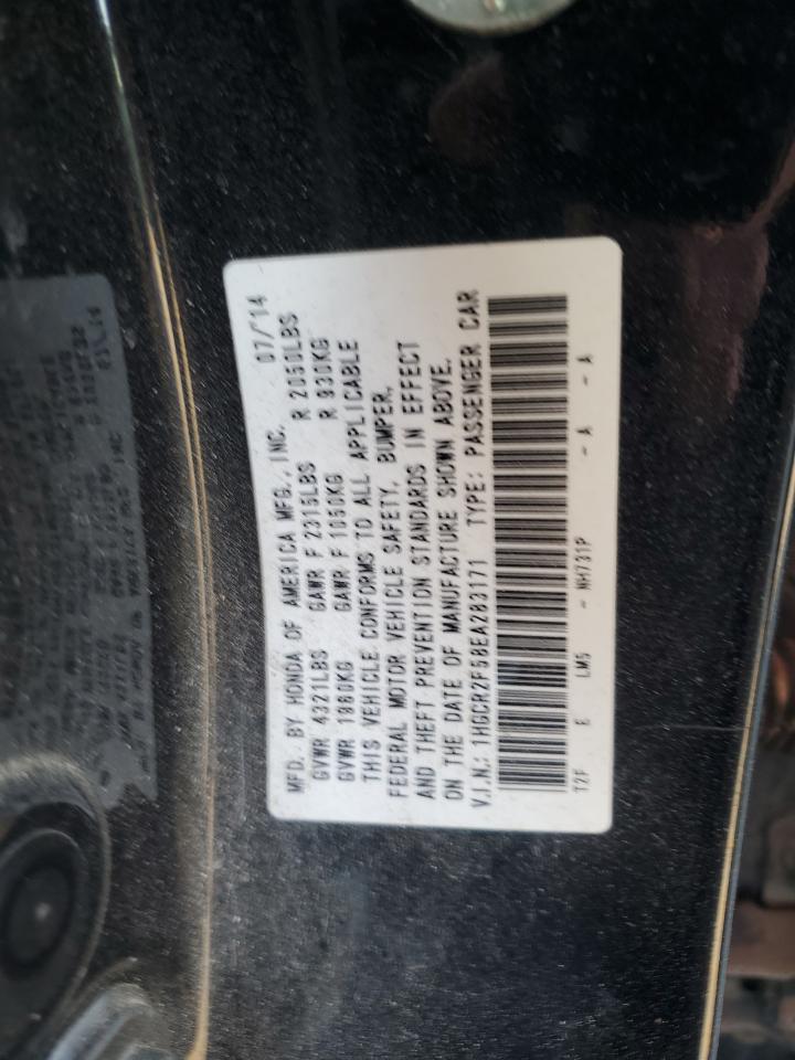 2014 HONDA ACCORD