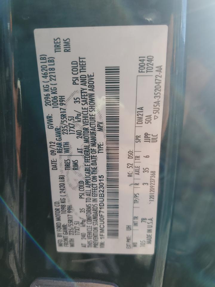 2013 FORD ESCAPE