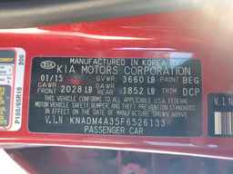 2015 KIA RIO