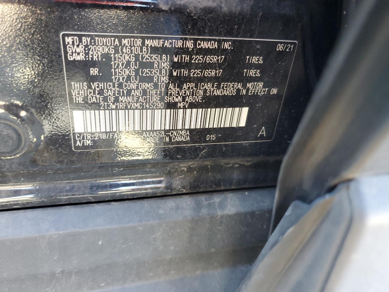 2021 TOYOTA RAV4