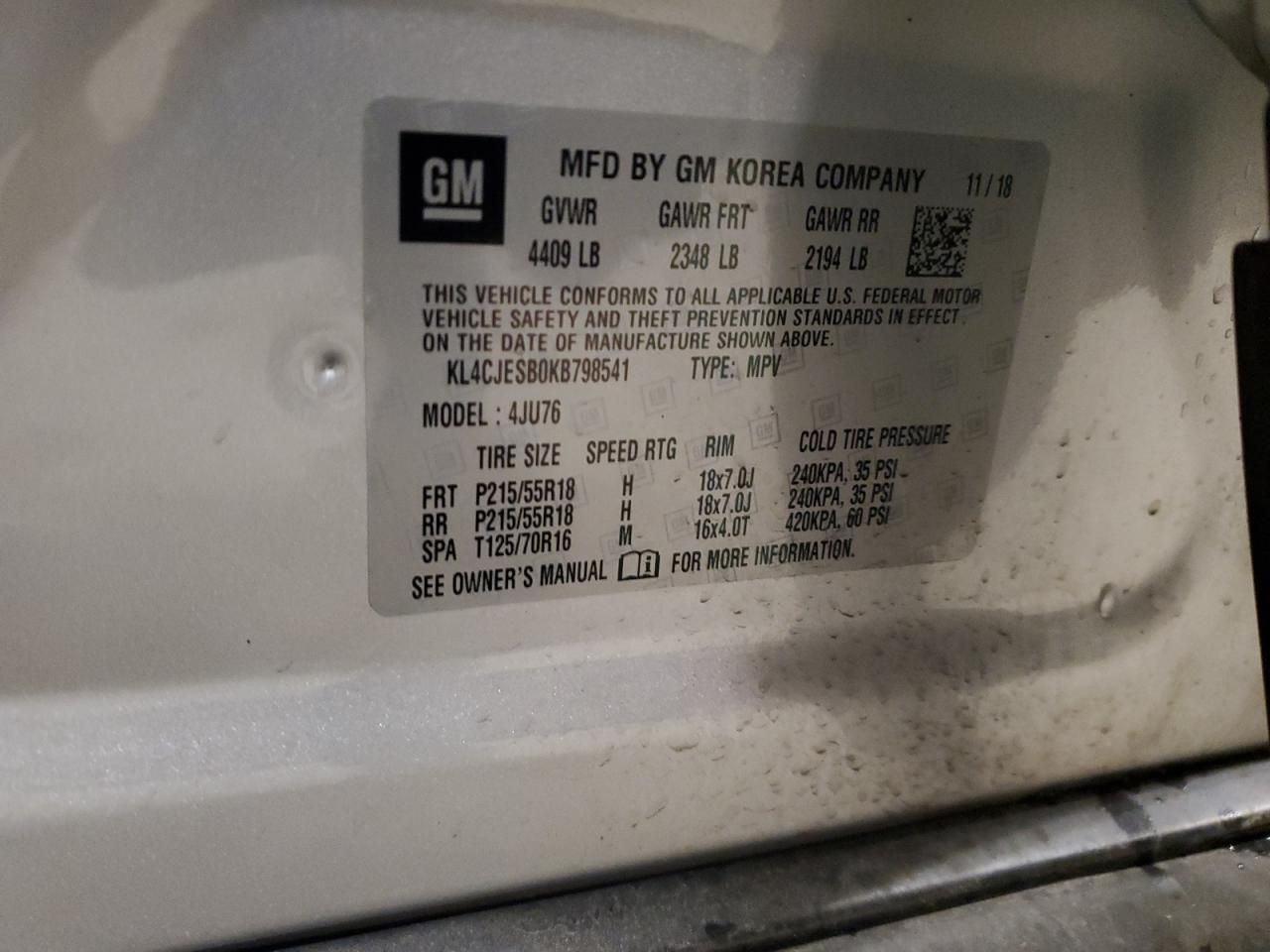 2019 BUICK ENCORE