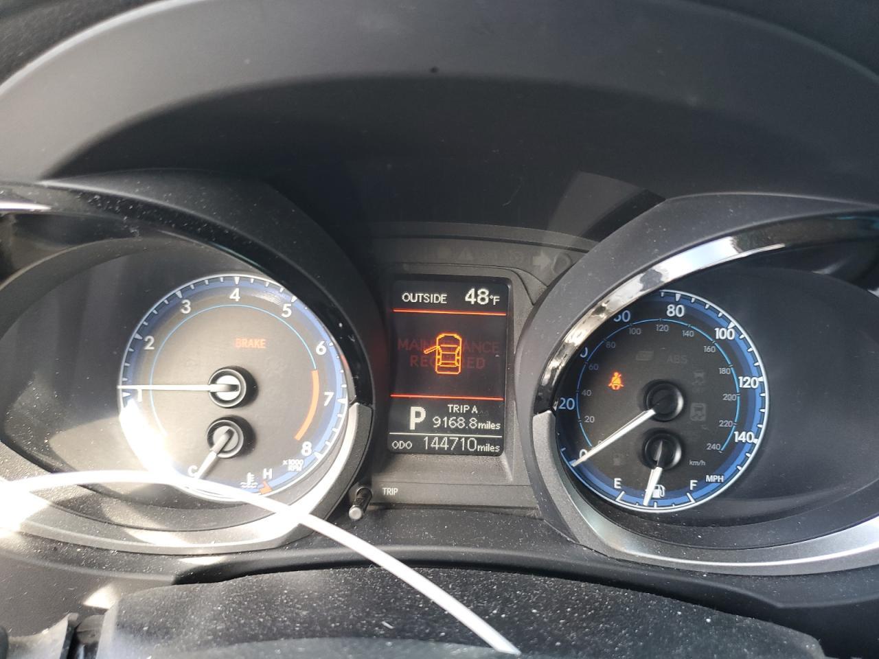2016 TOYOTA COROLLA