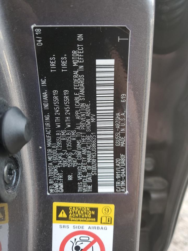 2018 TOYOTA HIGHLANDER