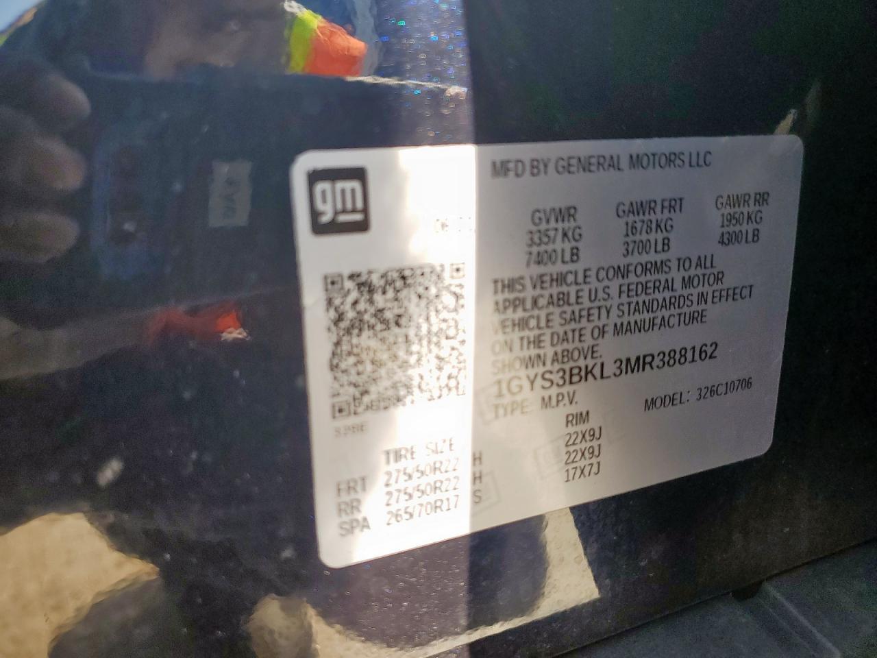 2021 CADILLAC ESCALADE