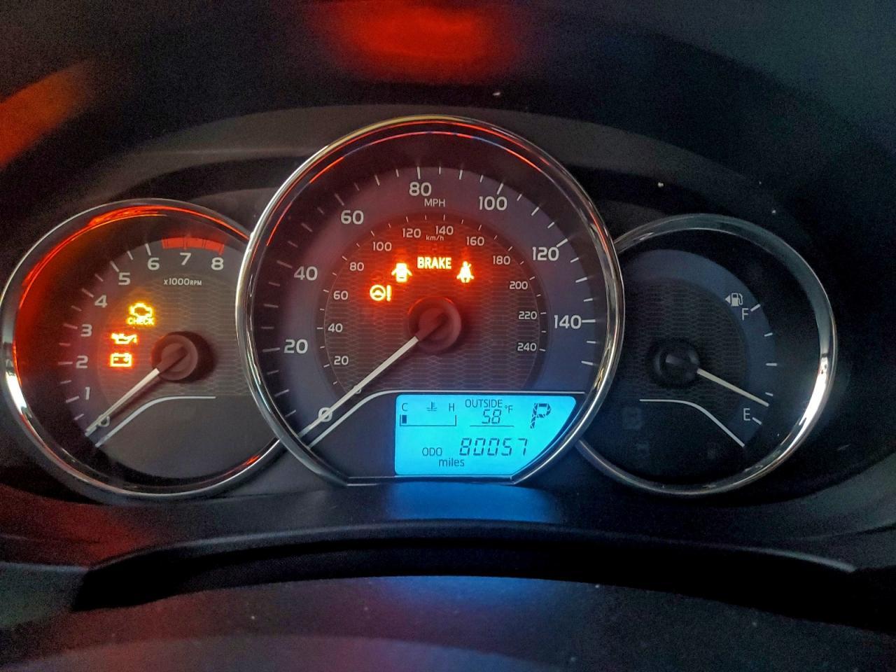 2015 TOYOTA COROLLA