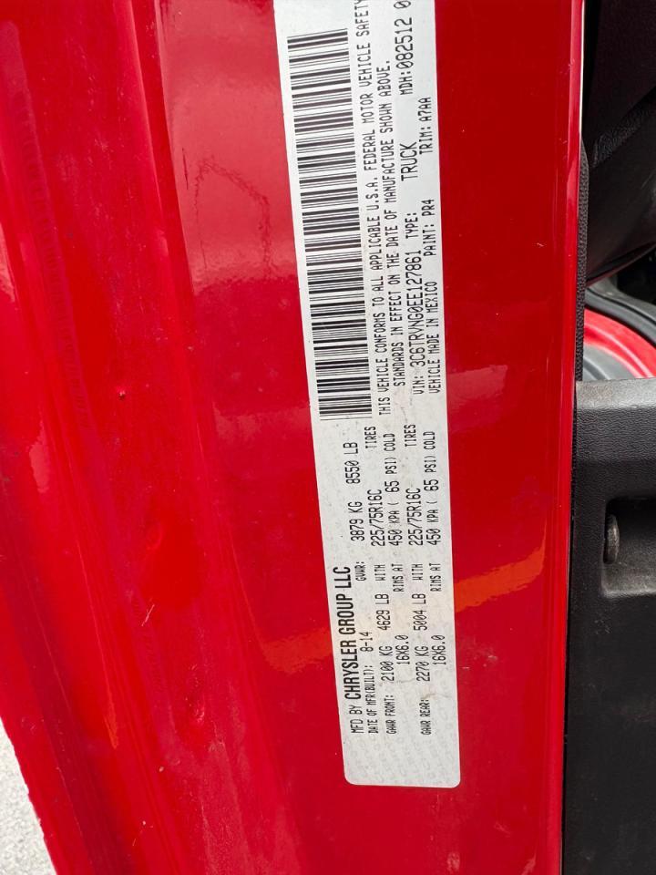 2014 RAM ProMaster 1500