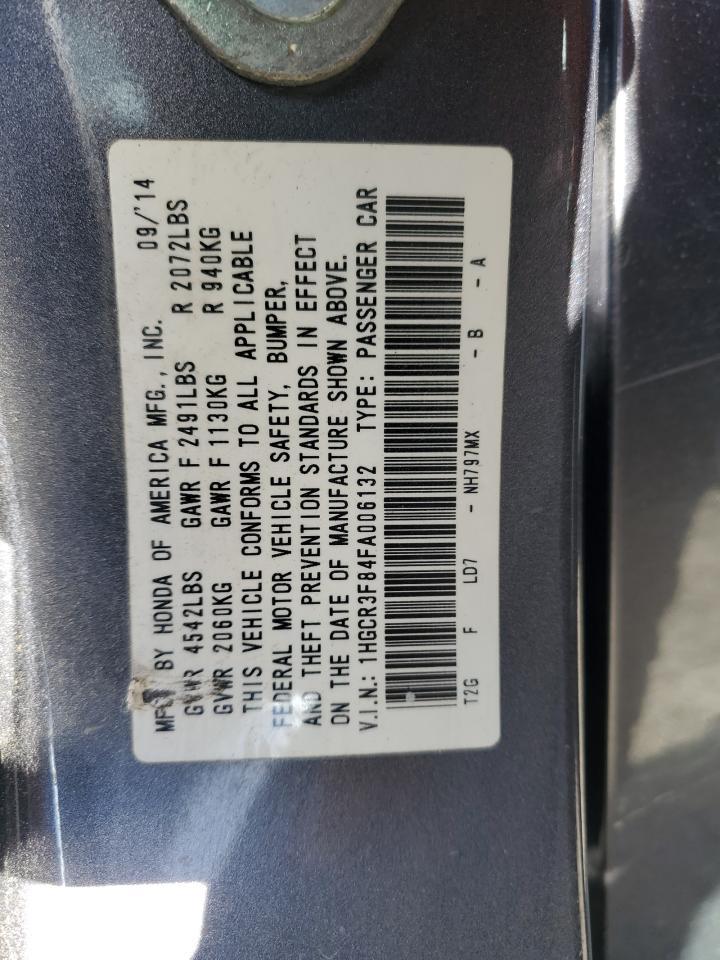 2015 HONDA ACCORD
