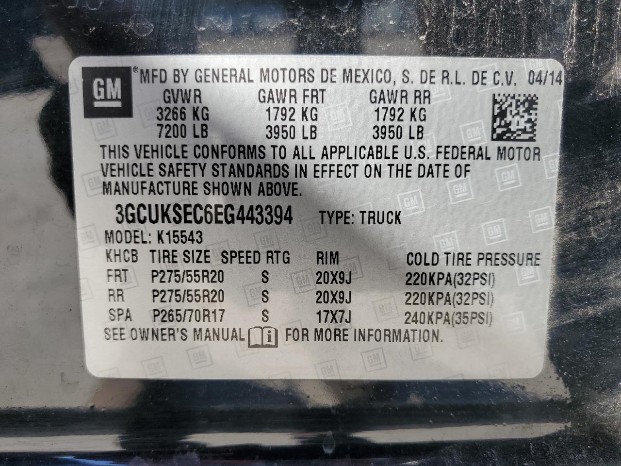 2014 CHEVROLET Silverado