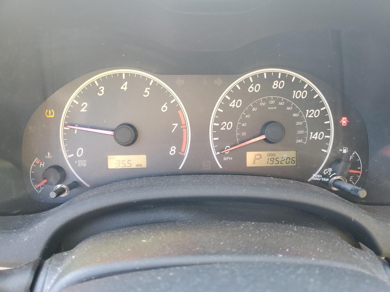 2012 TOYOTA COROLLA