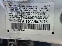 2010 HONDA CIVIC