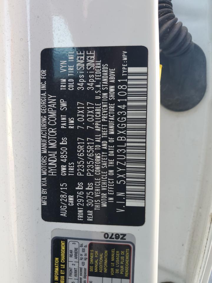 2016 HYUNDAI SANTA FE