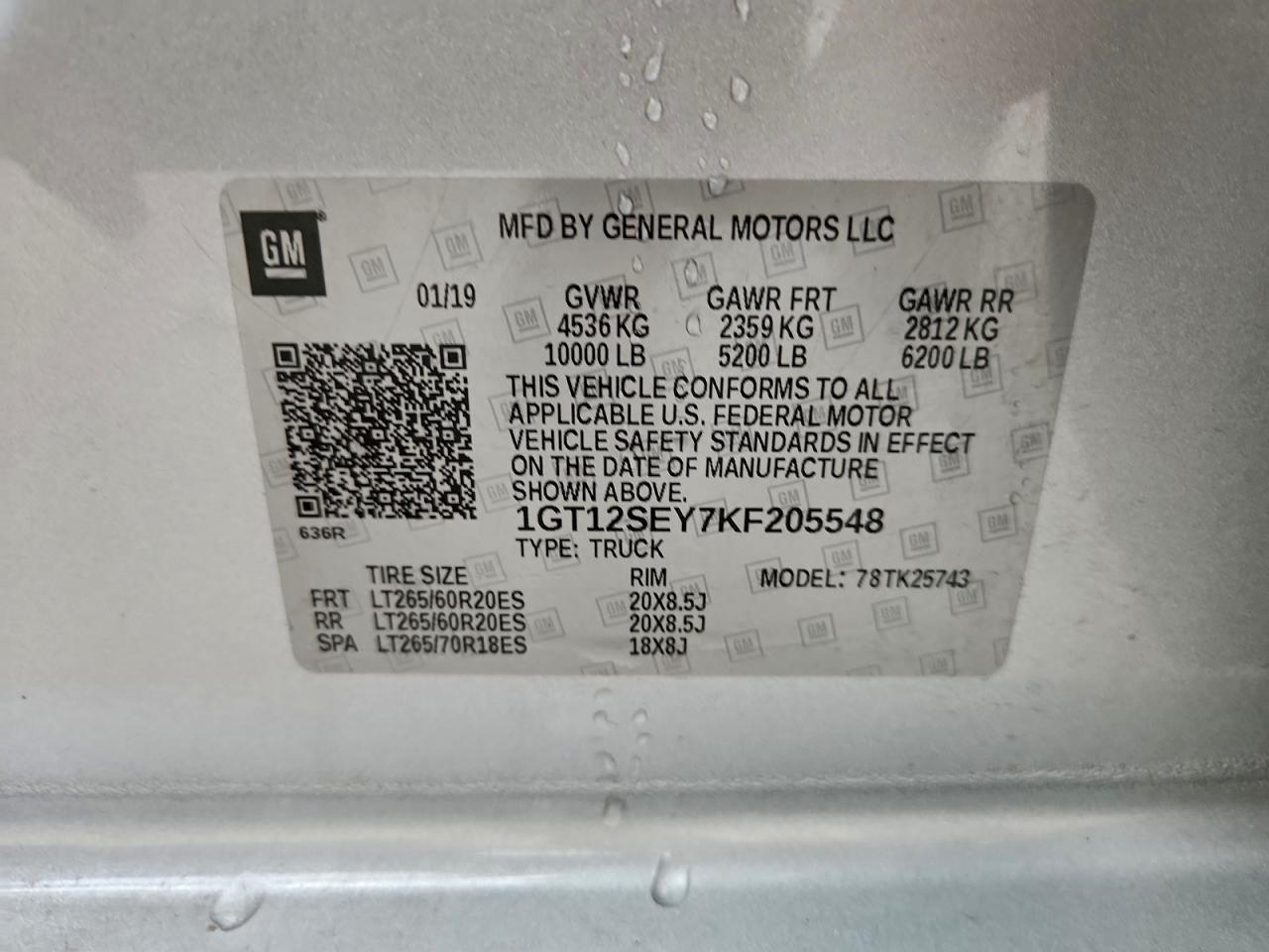 2019 GMC Sierra