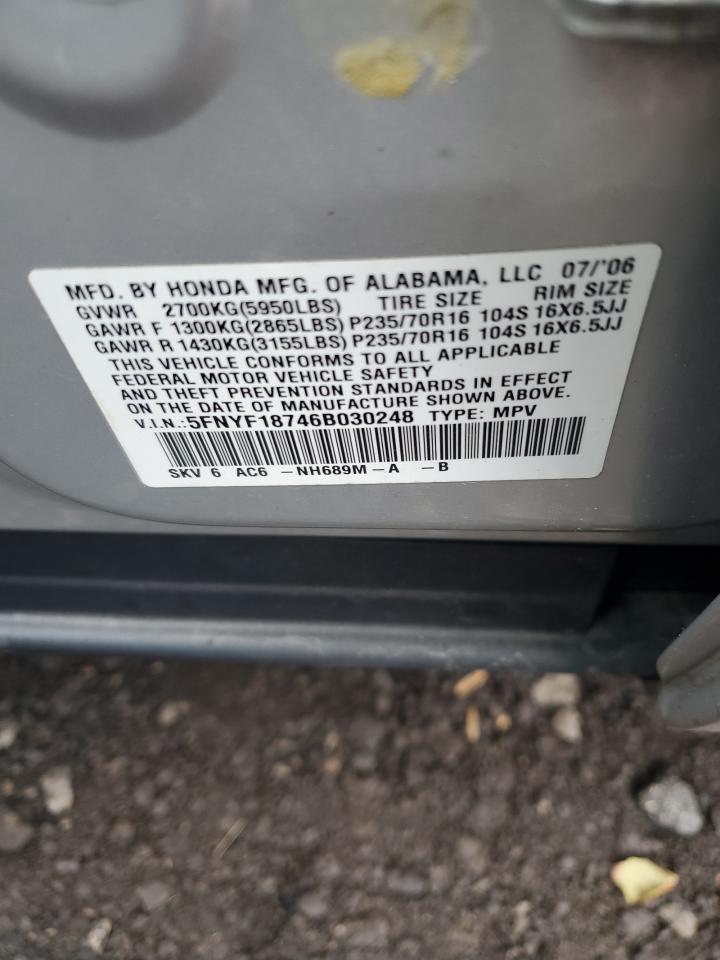 2006 HONDA PILOT