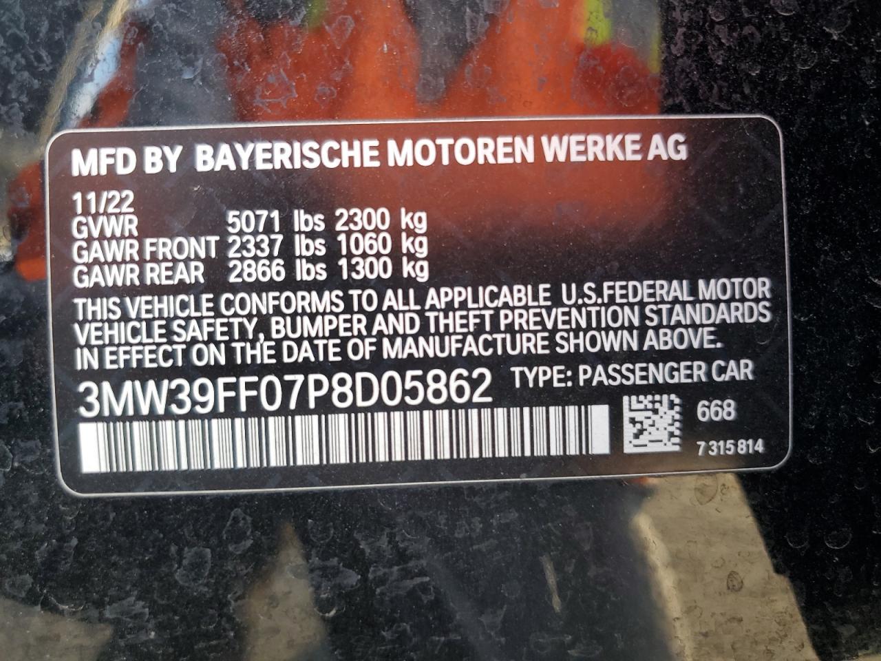 2023 BMW 3 SERIES