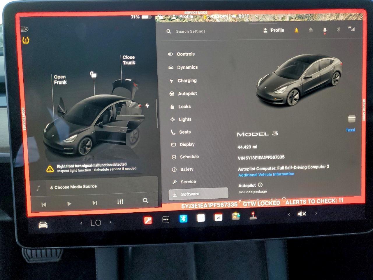 2023 TESLA MODEL 3