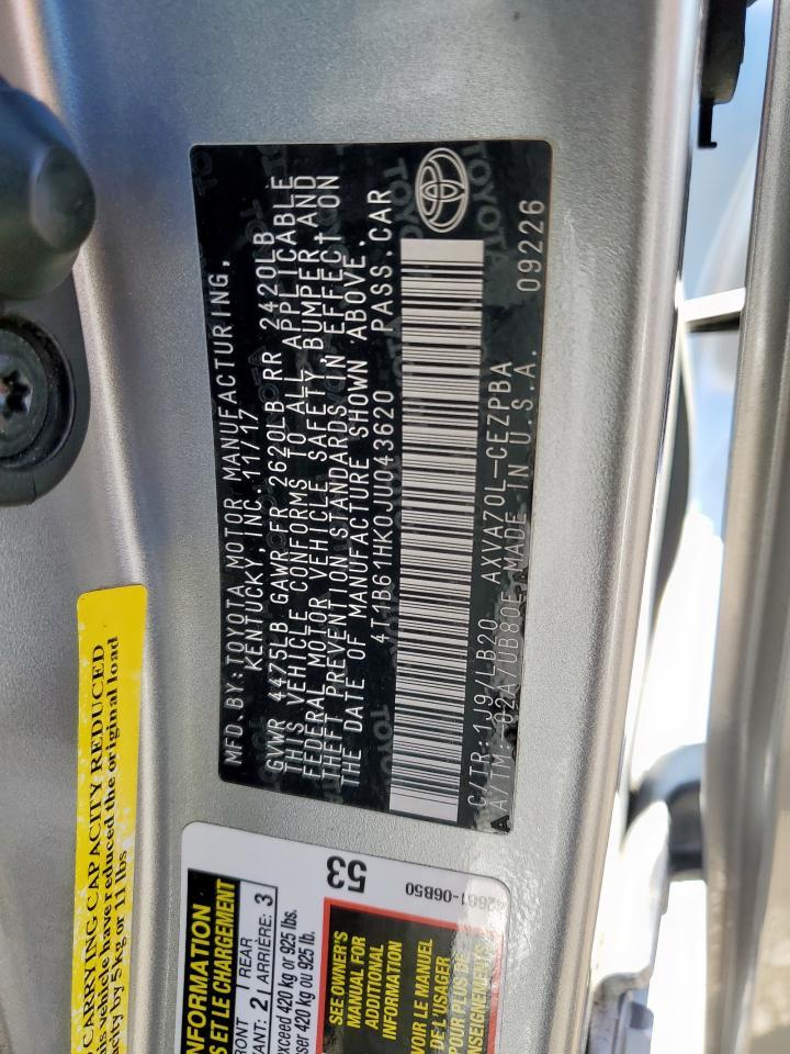 2018 TOYOTA CAMRY
