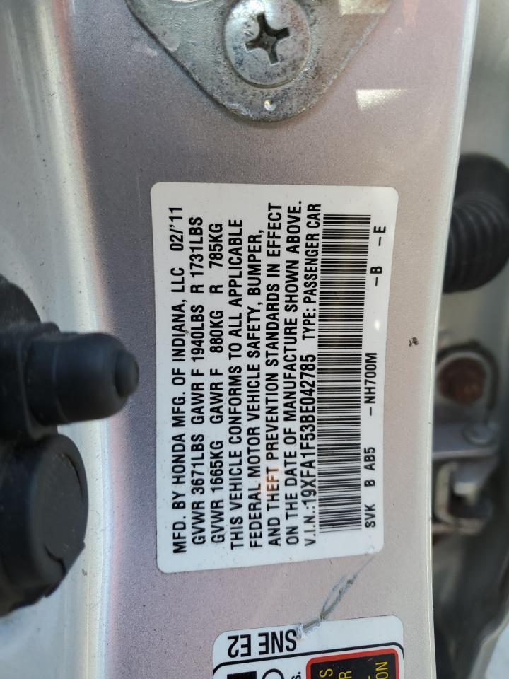 2011 HONDA CIVIC