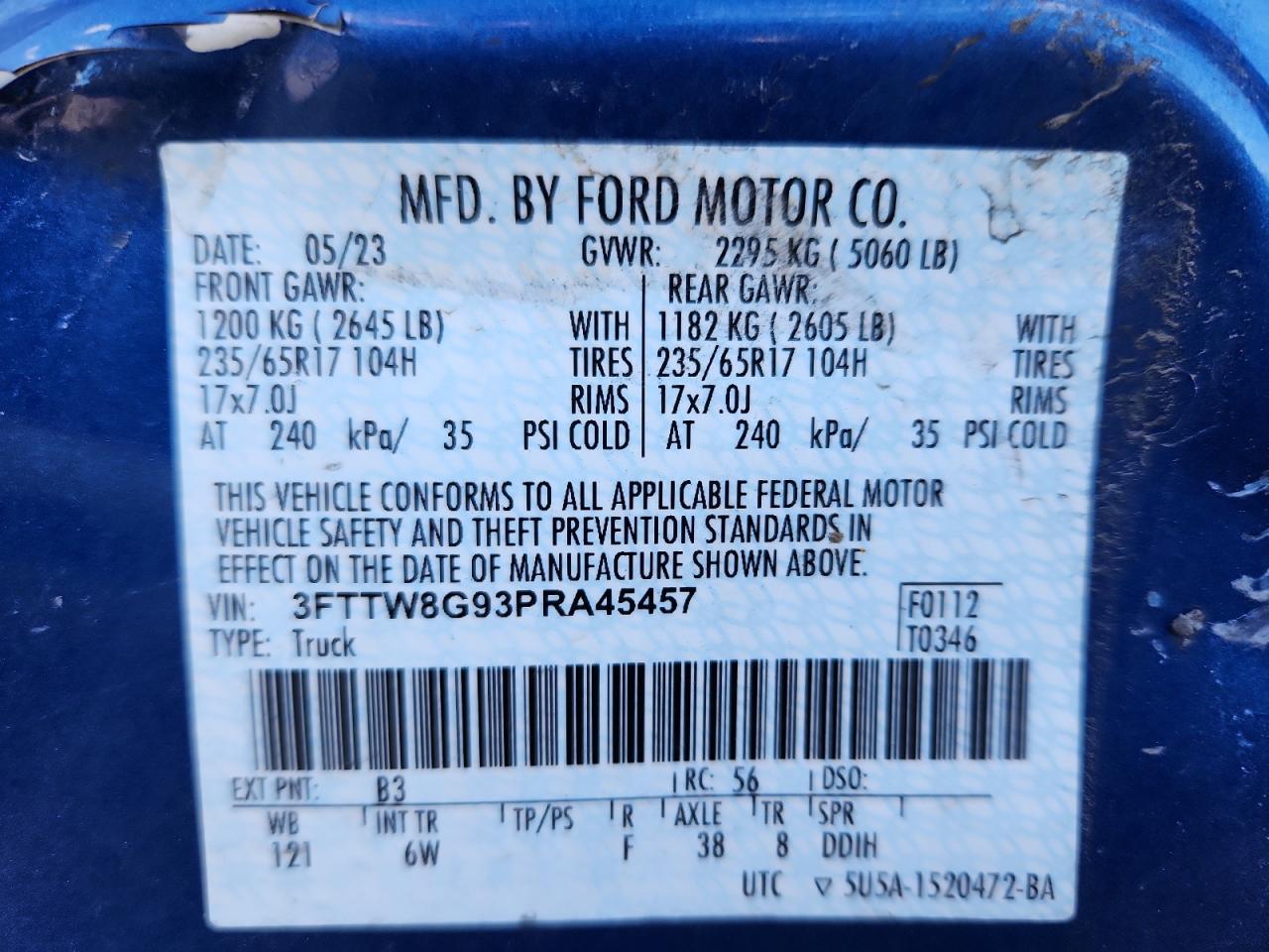 2023 FORD Maverick