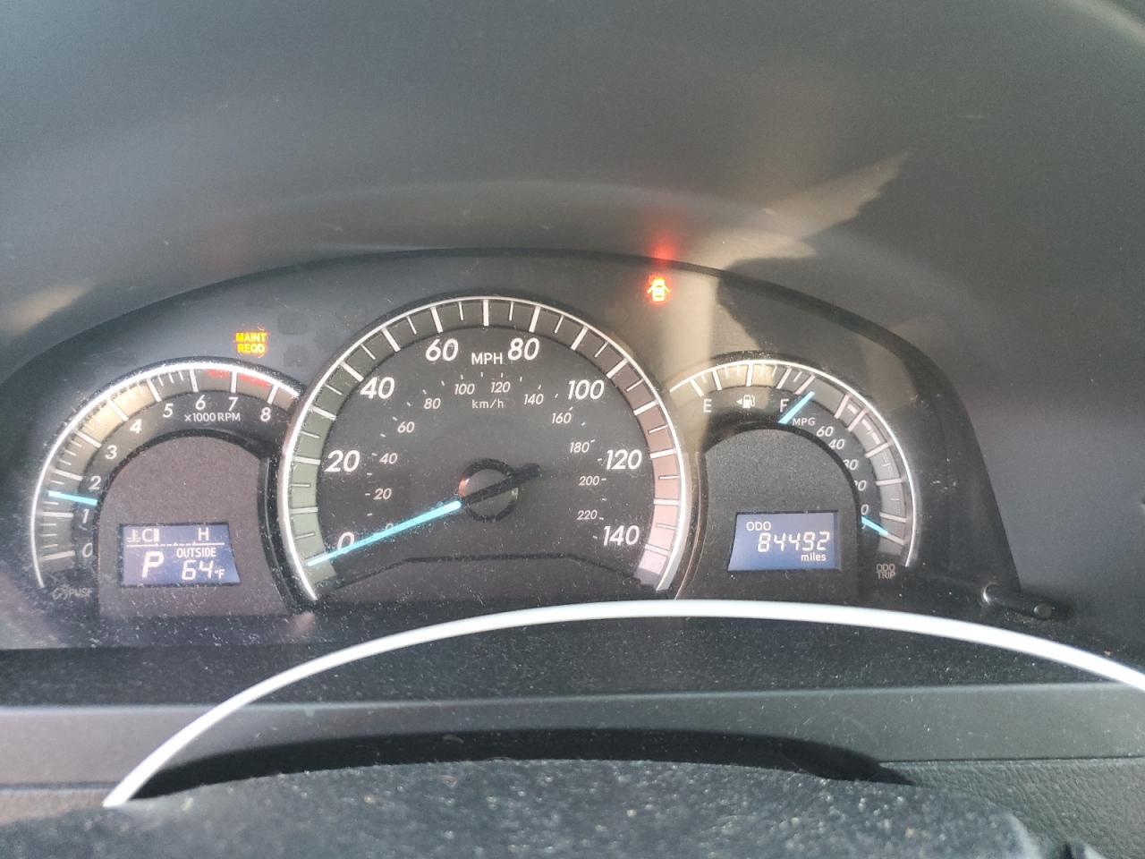 2012 TOYOTA CAMRY