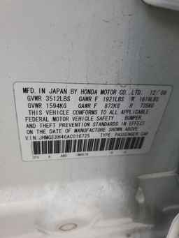2010 HONDA FIT