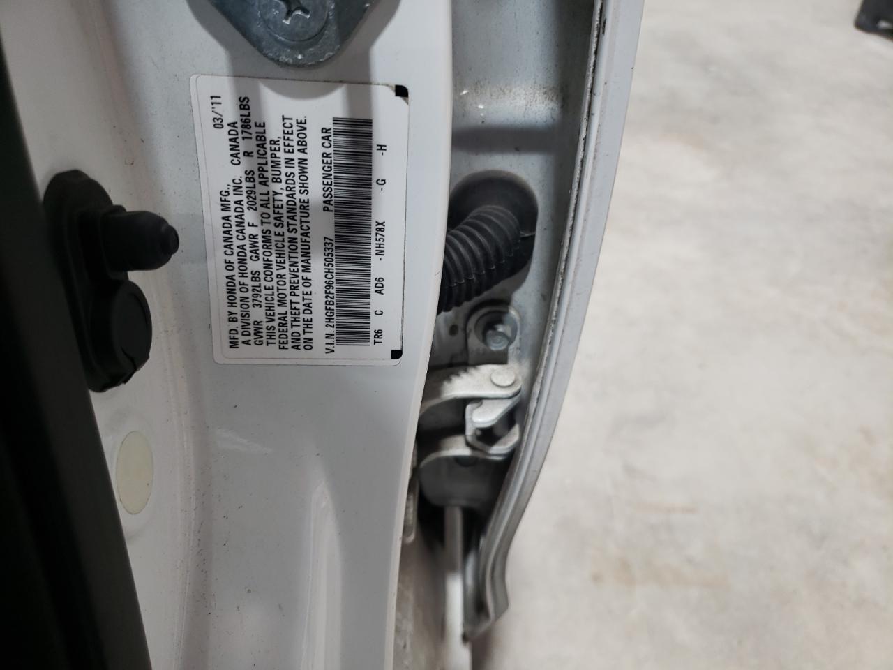2012 HONDA CIVIC