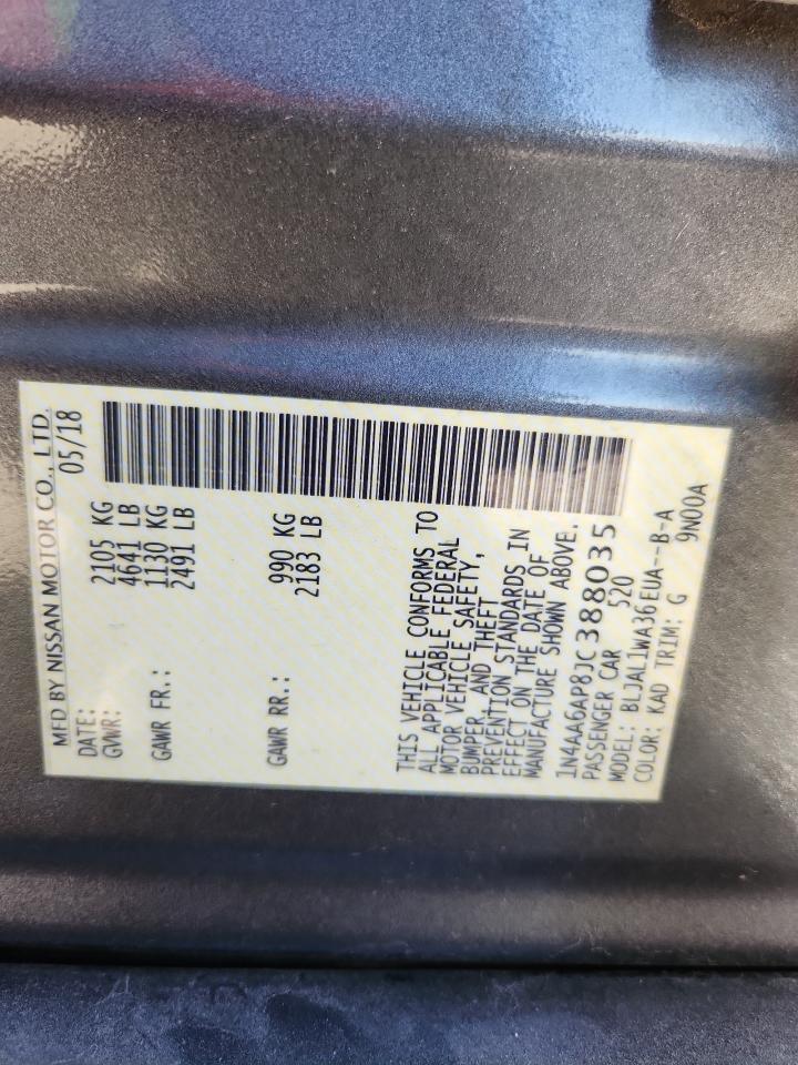 2018 NISSAN Maxima