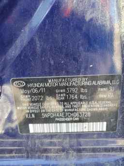 2012 HYUNDAI ELANTRA