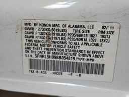 2011 HONDA ODYSSEY