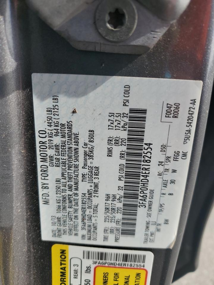 2014 FORD FUSION