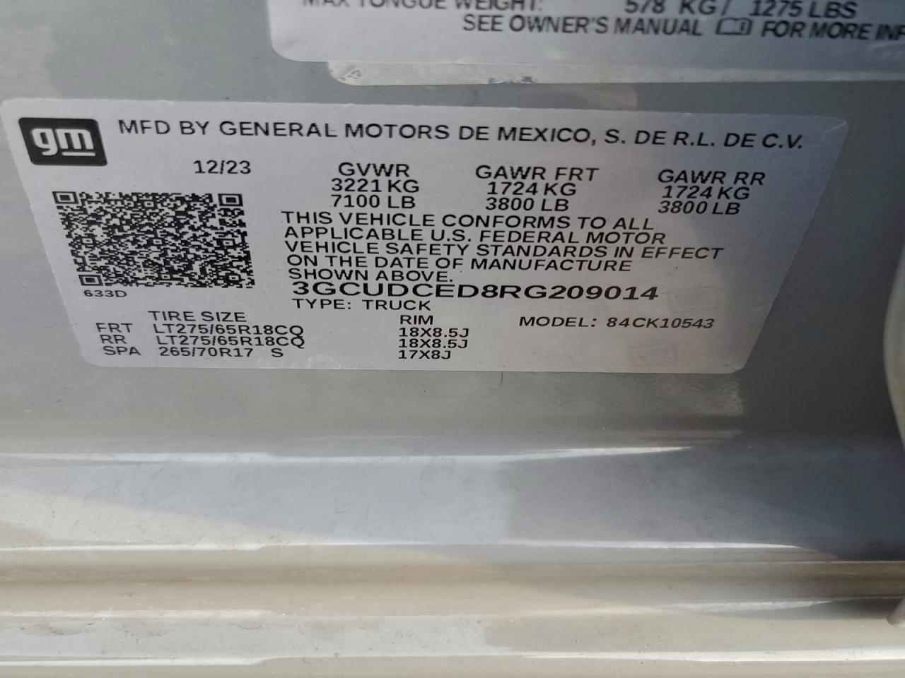 2024 CHEVROLET Silverado