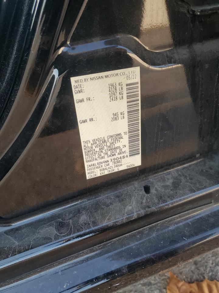 2022 NISSAN ALTIMA