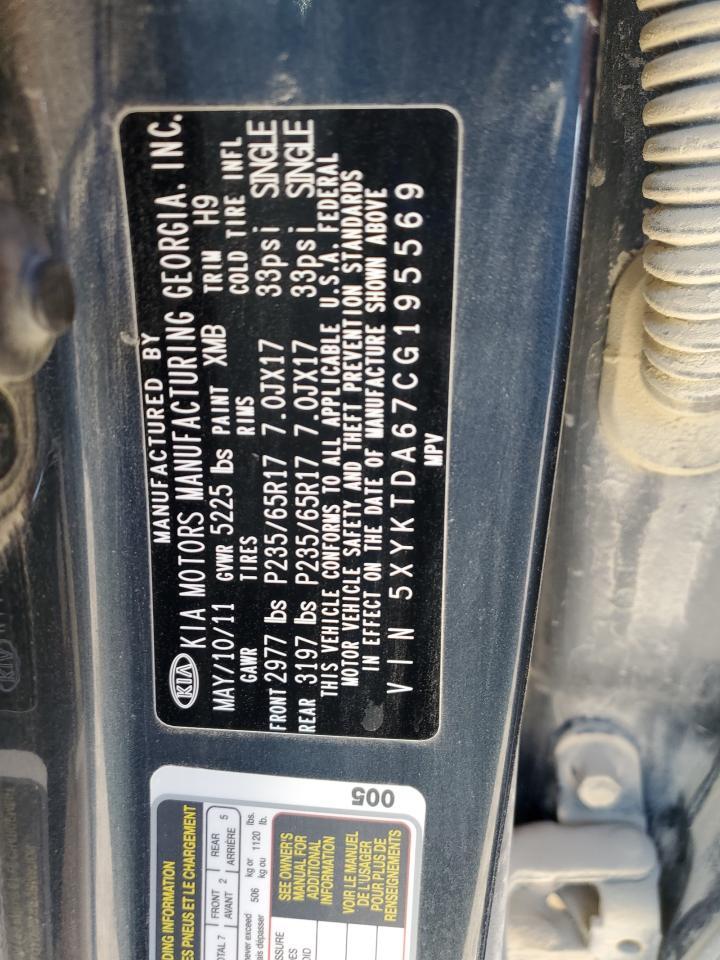2012 KIA SORENTO