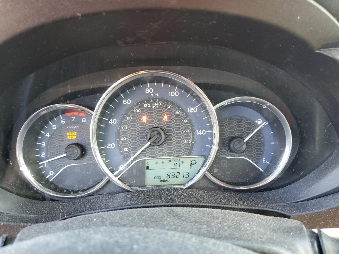 2014 TOYOTA COROLLA