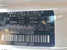 2025 KIA K5