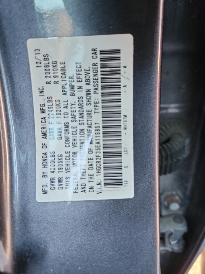 2014 HONDA ACCORD