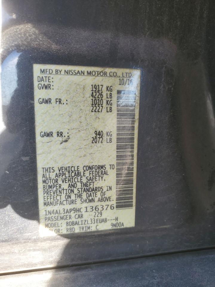 2017 NISSAN ALTIMA